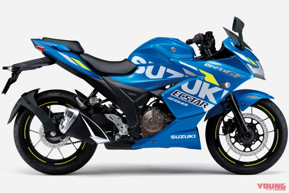 なぜジクサー２５０SＦはＧＳＸ‐Ｒ２５０を名乗れないのですか。 ・・・・・・・・・・・・・・・・・・・・・・・・・・ ジクサー２５０ＳＦてＧＳＸ‐Ｒ１０００とかＧＳＸ‐Ｒ６００と同じデザインでカラーリングだと思うのですが。 よく分からないのですが。 水冷２気筒２５０㏄のほうはＧＳＸ２５０Ｒですが。 ２５０㏄クラスにＧＳＸ‐Ｒがないのならなぜ油冷１気筒のジクサー２５０ＳＦがＧＳＸ‐Ｒ２５０を名乗らないのですか。 と質問したら。 ＧＳＸ‐Ｒを名乗るには非力すぎる。 という回答がありそうですが。 油冷で軽量なのが元祖ＧＳＸ‐Ｒの定義だったのでは。 それはそれとして。 そもそもがジクサーて外人がＧＳＸ‐Ｒを略してジクサーと言うそうですが。 なぜジクサー２５０SＦはＧＳＸ‐Ｒ２５０を名乗らないのですか。 余談ですが。 ＧＳＸ‐Ｒ１２５がＧＳＸ‐Ｒで。 なぜＧＳＸ２５０ＲはＧＳＸ‐Ｒではないのですか。