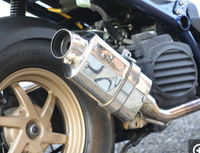 ホンダズーマーのキャブ車のマフラーについてこの画像のマフラー