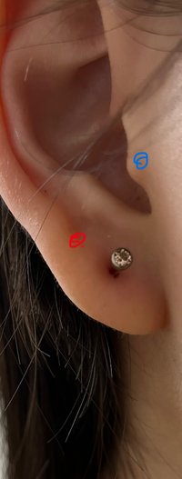ダイヤモンド0.02ct ピアス イエローゴールド(月のあかり 日の