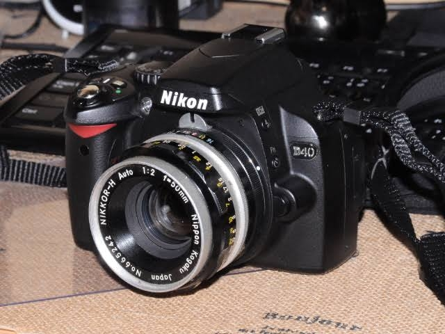 NikonD40についてフィルムカメラのレンズ(オールドレンズ)は装