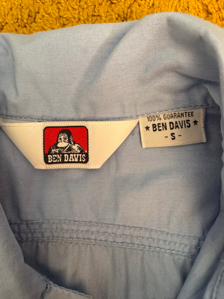 BEN DAVIS 90S タグ違い BEN DAVIS(ベンデイビス)の年代別タグの特徴