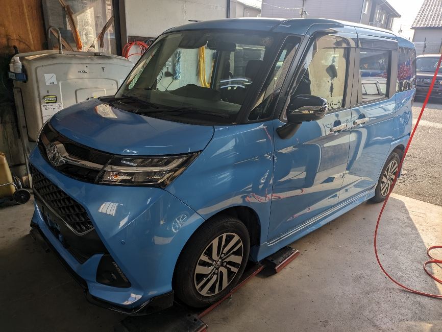 タンク 令和2年車 まだ一万キロ行ってません。