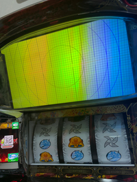 スロットのカバネリ実機買ったのですが、メインモニターがこの スロットのカバネリ実機買ったのですが、メインモニターがこの
