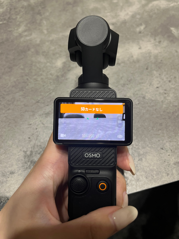 Osmopocket3を購入したのですが、録画ボタンを押すと【SDカ - Yahoo