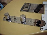 テレキャス前後ハムバッカーコイルタップ搭載