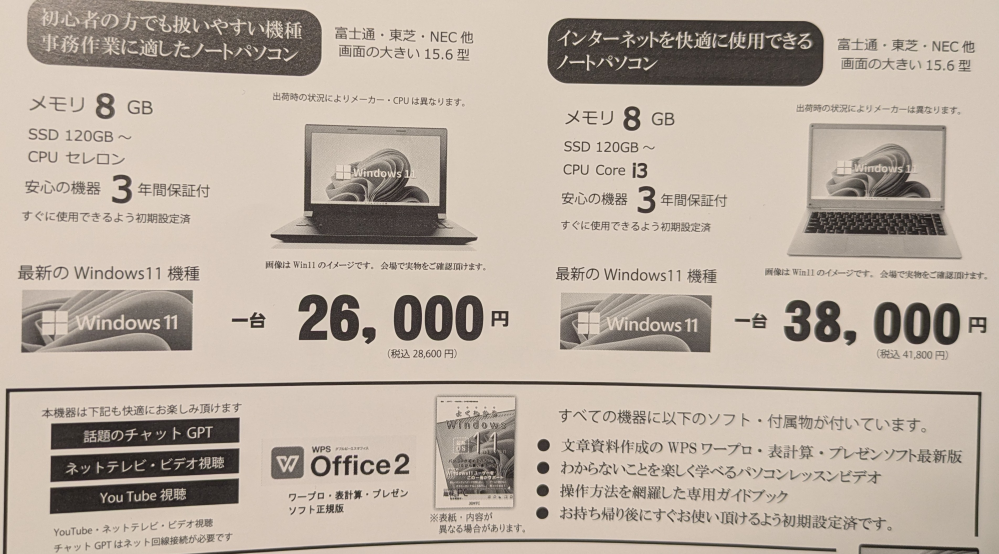 パソコン詳しい方スペック教えてください ( ᐛ)ワカンナイ このパソコンはスペック的にどんなことが出来ますか？ ゲームだったらとか 文章作成、オンライン会議とかはできますか？ また値段的に妥当ですか？安い高いも教えてください