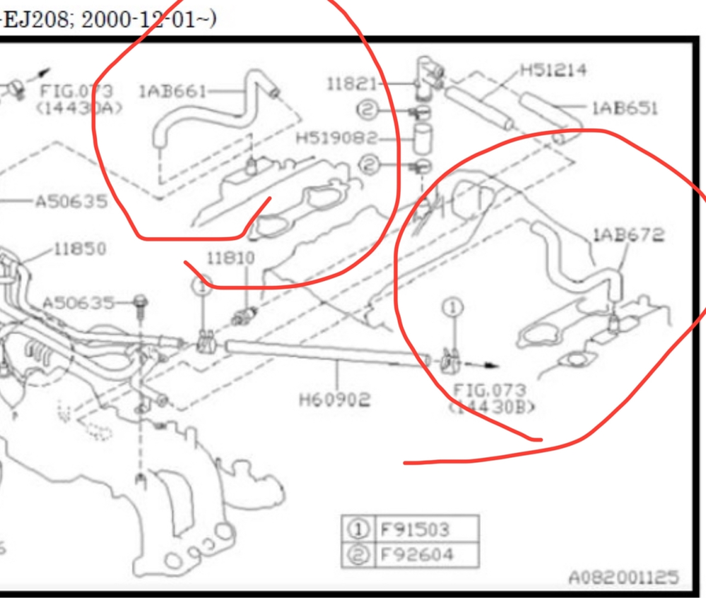 スバルパーツ廃盤の代用などについて質問です。

レガシィツーリングワゴンbh5の修理予定です。

タペットカバーパッキンからのオイル漏れ(滲み)外気で焦げ臭いを治す際 ホース類(プラグ等)併せて行った方が良いと色々な方やネットから拝見し修理しようと思っております。
カバーのパッキンは純正などでまだ出ましたが、
純正99074AB661
 AB672
こちらがもう廃盤になってお...