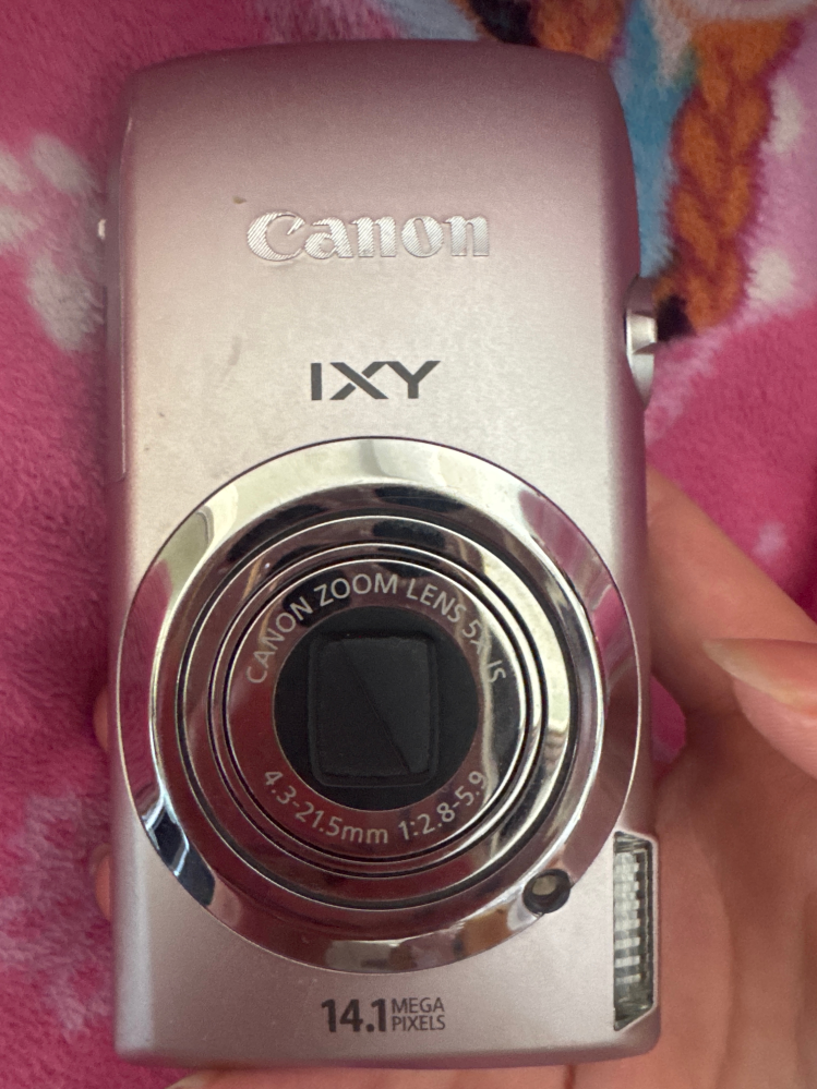 至急です。こちらのデジカメについて質問です。canonixy14.1のカメラに