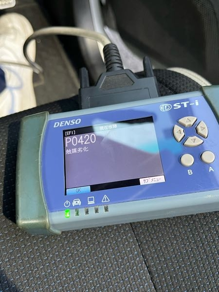 ダイハツムーヴコンテカスタムl575sエンジンチェックランプ点灯