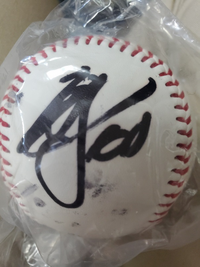 ◎プロ野球選手サインボール◎NPB公式球 グリンウェル氏(39