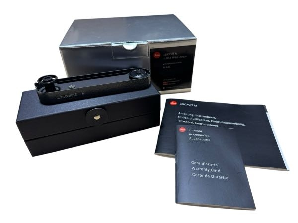 LEICA Leicavit M SHSA SPECIAL EDITION 1968-2003 箱、説明書あり 開封済み未使用品なのですが 中古相場いくらくらいな物でしょうか？