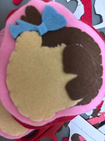 至急！！！ペコちゃんの部活お守りを作っているんですが、今日に渡す