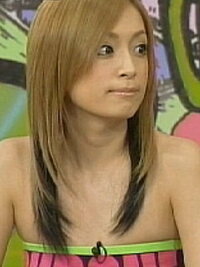 この浜崎あゆみさんの画像のような髪型にしたいのですが 前髪 色は関係ないで Yahoo 知恵袋