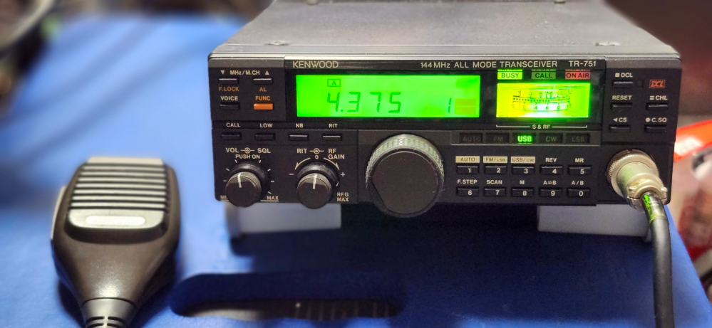KENWOODアマチュア無線機TR-751（144Mhzオールモードトランシー
