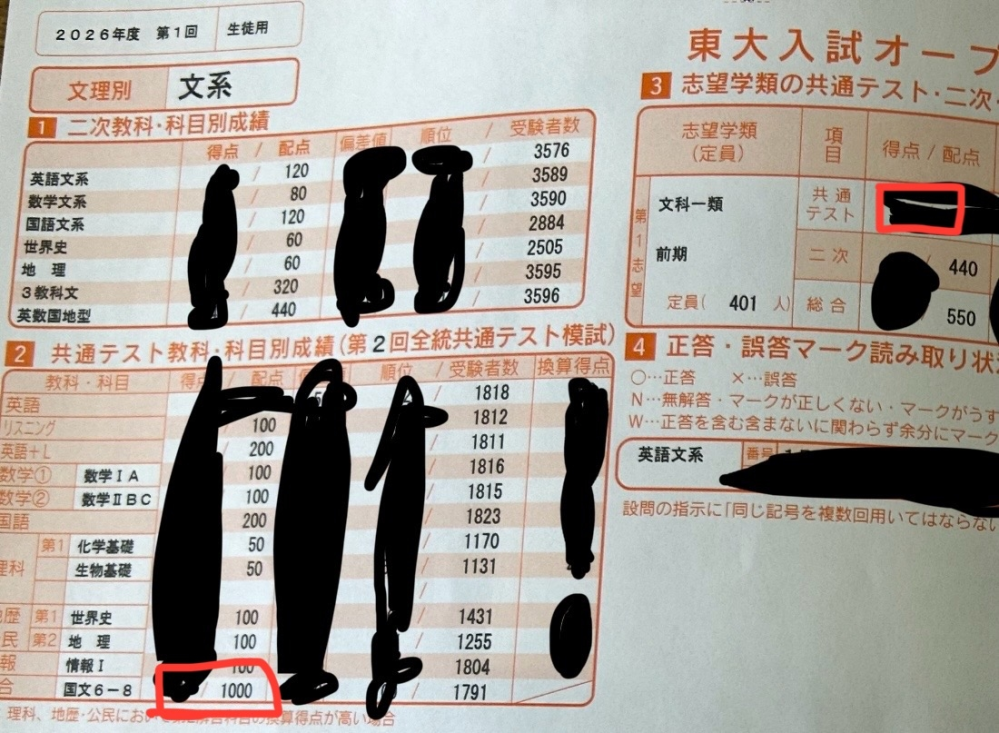 東大実戦模試の過去問の収録年度と第何回実施かについてです