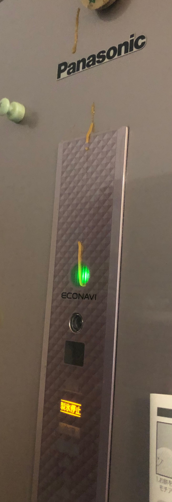 急募です。冷蔵庫に変なものが付着していました。これなんですか？部屋 