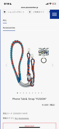【値下げ】Vaundy Phone&Tab Strap FUSION 未開封 商品詳細ページ | Vaundy ONLINE STORE | Phone Tab＆ Strap