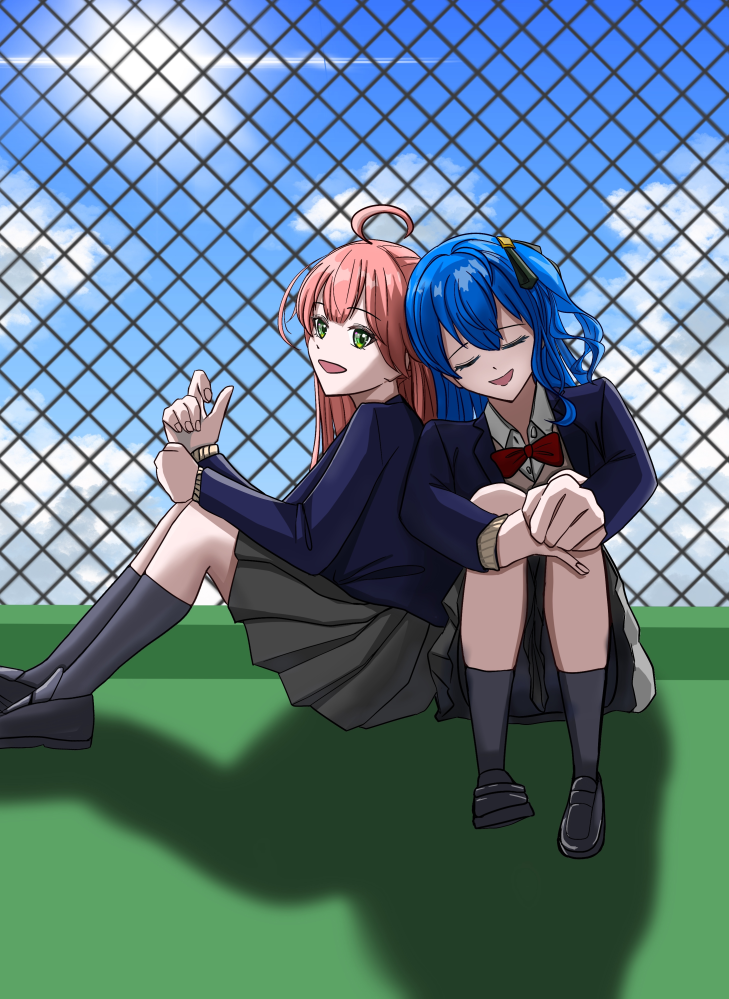 こ絵についてです。これは私の描いた絵です。この絵を見た時に、物語性