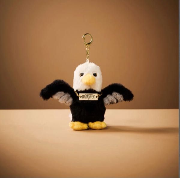 Mrs.GREENAPPLEのバベルグッズ｢使いの鳥ぬいぐるみキーホルダー｣を