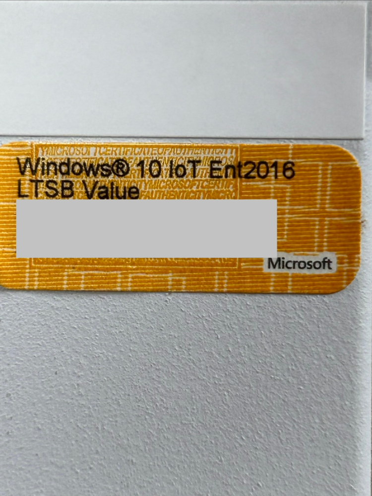 気になったので質問させていただきます。中古で購入したデスクトップ