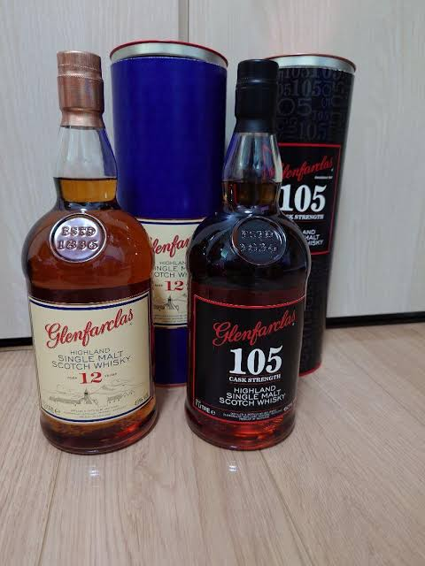 グレンファークラス12年と105はどちらが好みですか？200円しか違
