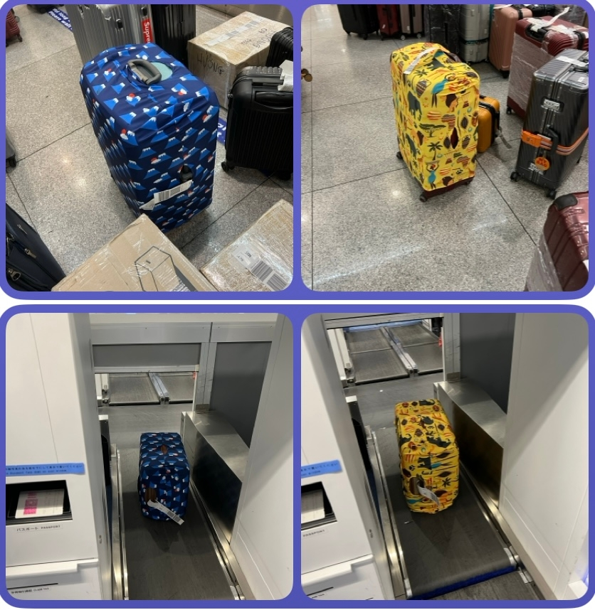 空港のターンテーブルで、他人の預け荷物を間違えてピックアップしてし 