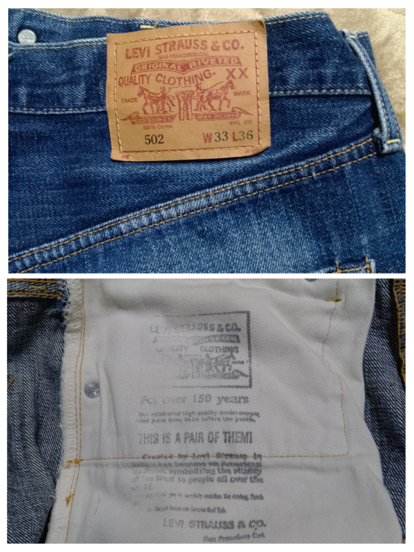 リーバイス10年おきに502XX復刻版出てたんですけど今なぜ販売して