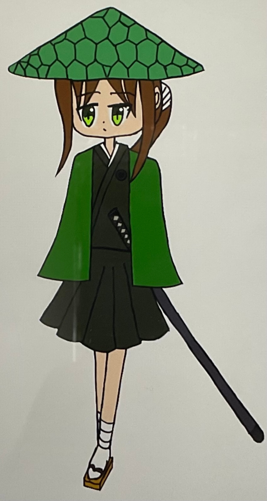 イラスト描きました！自分で描くのが苦手で今まで模写ばっかりしてき