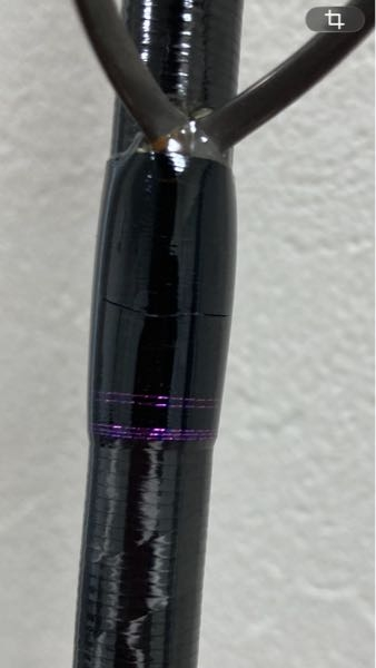 ロッドガイドのエポキシ割れについて - 先日、新品ロッドを購入したの