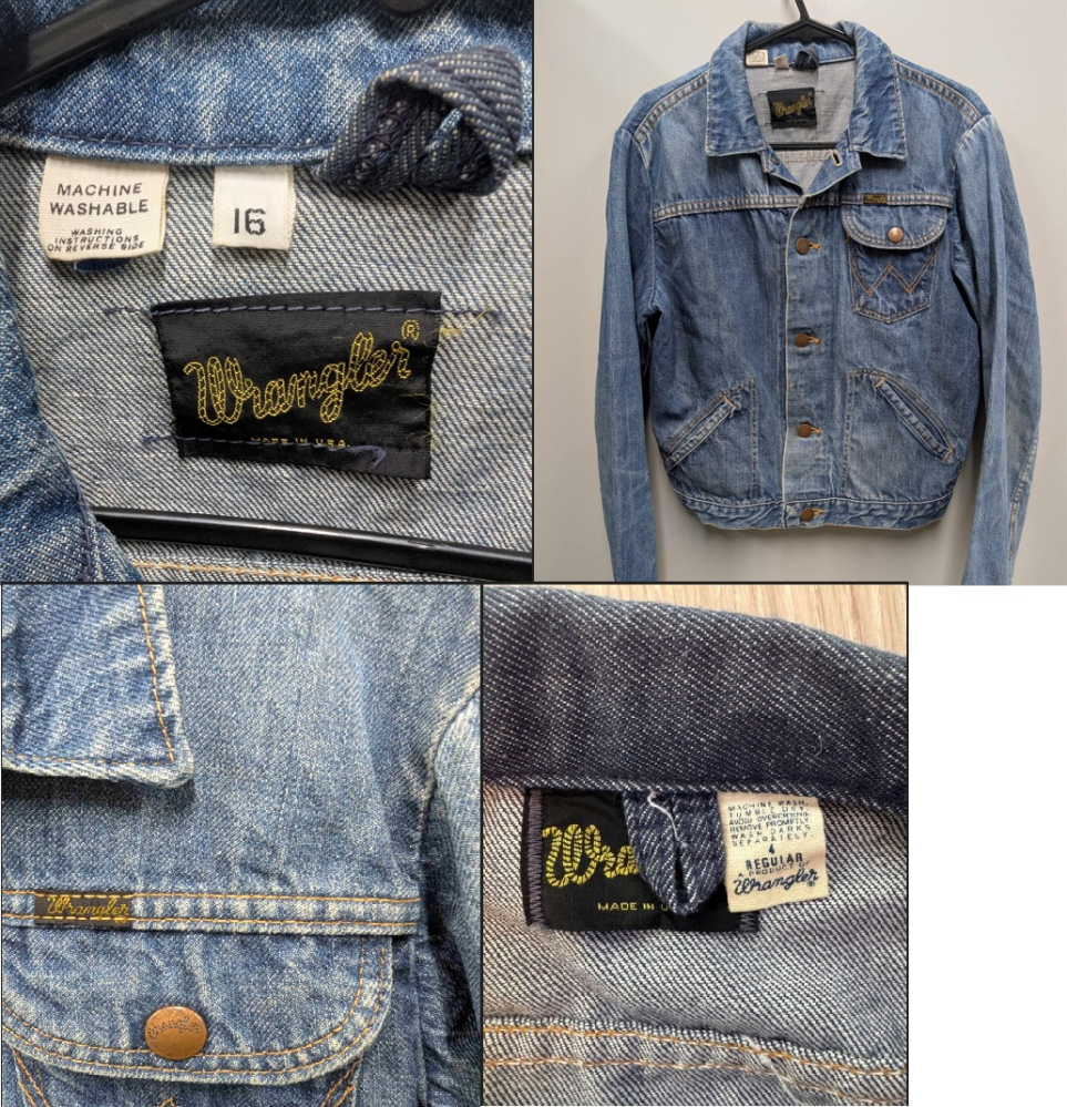 Wrangler70s124MJについて質問です。先日、画像にある70年代初期