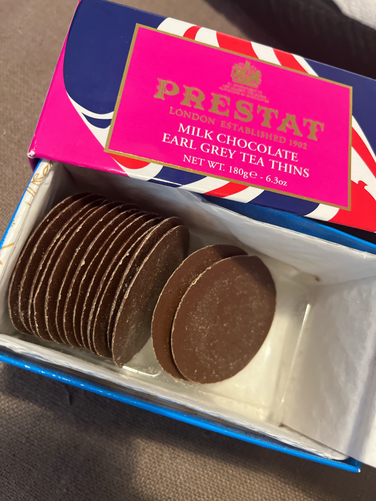 こちらのチョコレートをイギリスみやげにいただきました。あまりにも