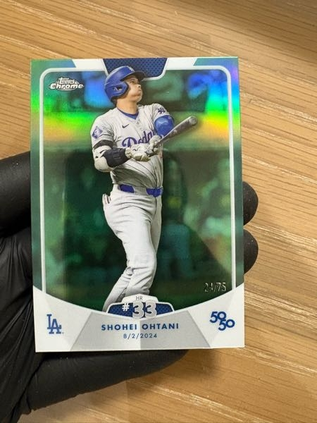 Topps大谷翔平50/50のカードについて教えてください。全くカー