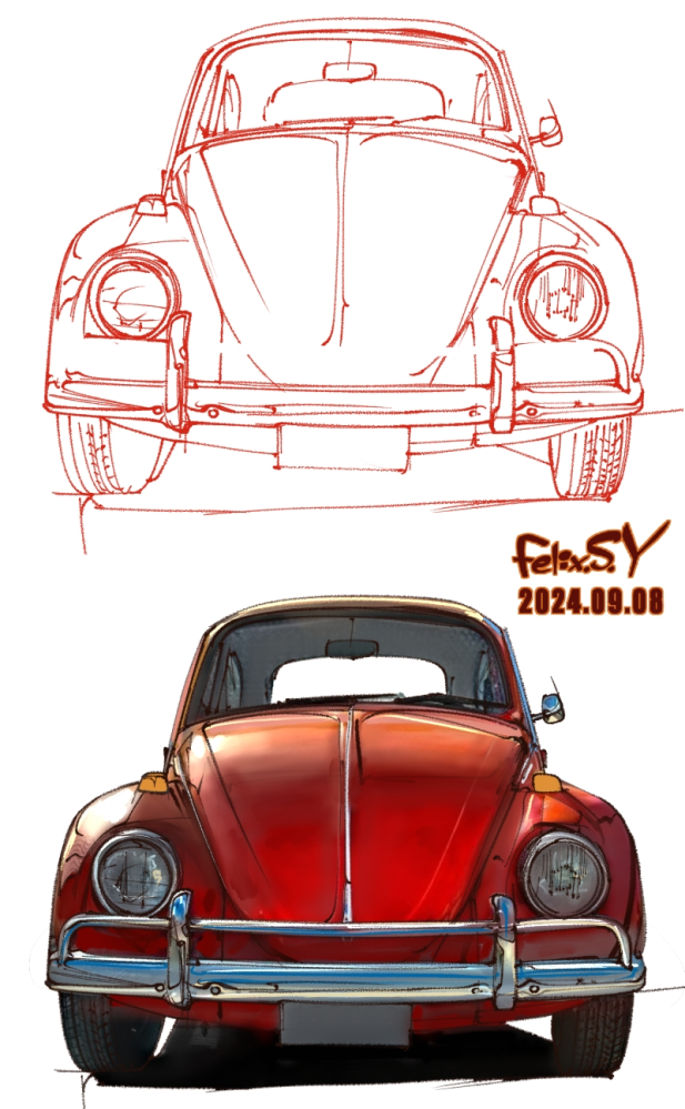 実家にあったサイン色紙です。イラストとサインがありますが、どなたの