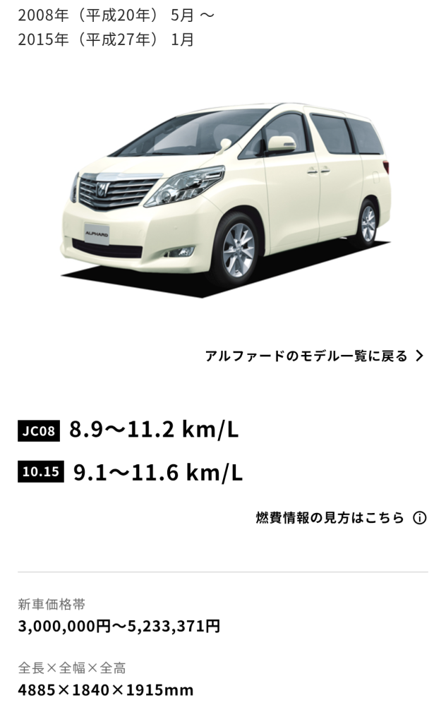 アルファードは「高級車ではなく高額車」と言われてました...』 トヨタ 