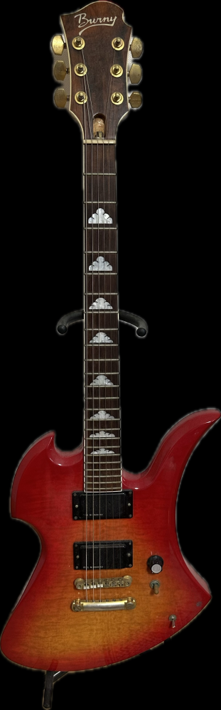 エレキギターについて質問です。XJAPANのhide仕様のモッキンバ