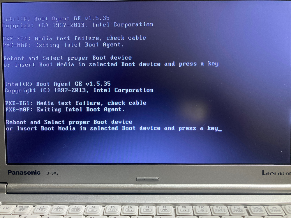 ノートパソコンLet'sNoteCF-SX3が起動しませんハードディ - Yahoo