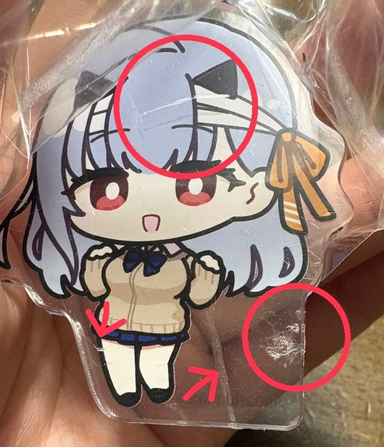 メルカリなどのフリマアプリでアニメグッズなどを出品しているのですが