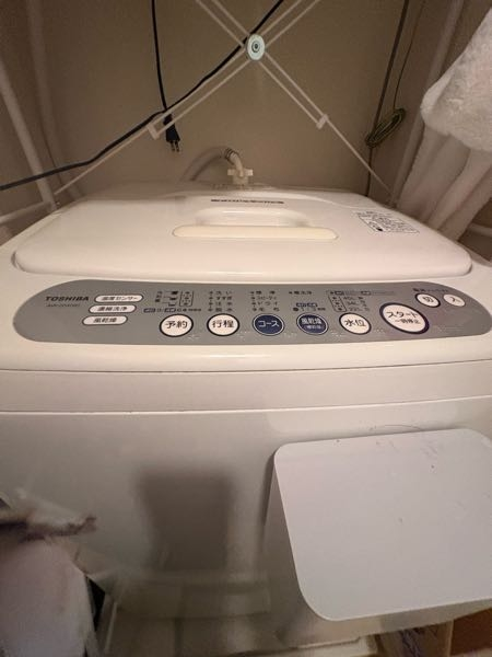 TOSHIBA 洗濯機 AW-204 TOSHIBAAW-204(W)の洗濯機なんですがボタンを押した後ピ - Yahoo!知恵袋