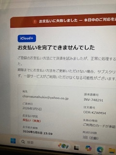 masa様専・購入前に必ず説明欄を読んでください 教えてください。画像のようなメールが届きました。身に覚えが