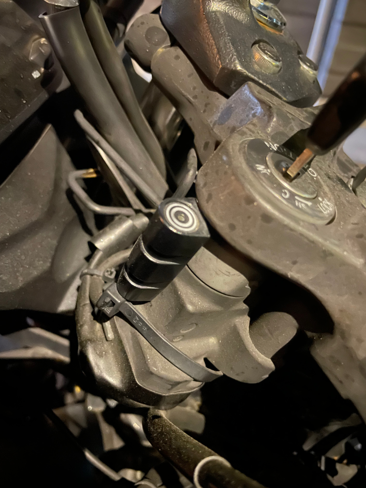 これなんでしょう？購入したバイクに着いていました - ETCのインジ