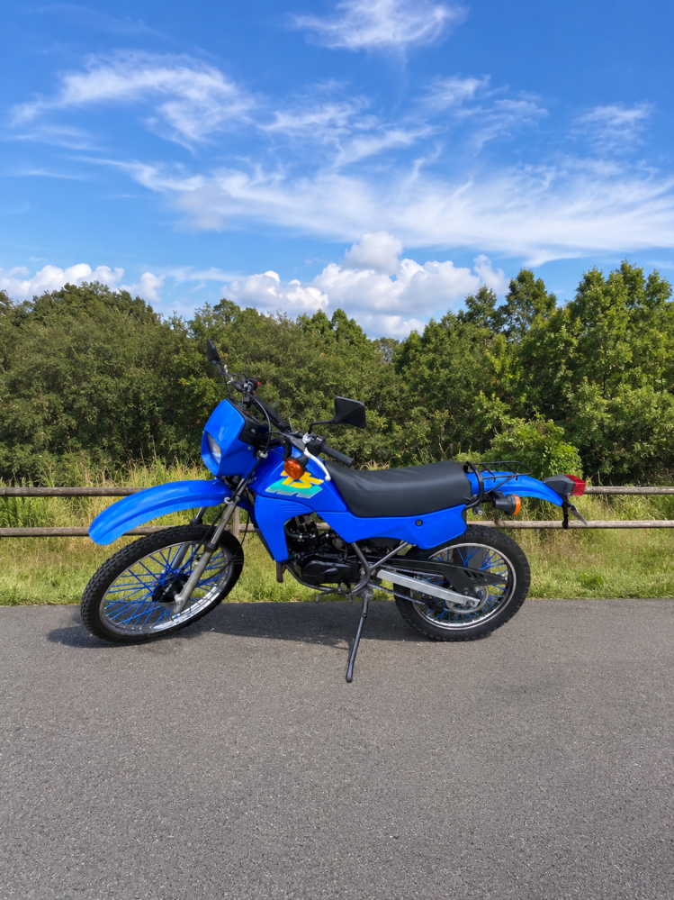 アイデアをください。この画像のバイクに白のカッティングシートで
