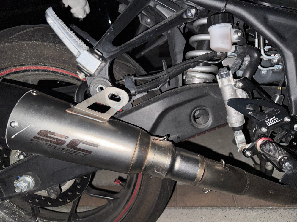 リンチ -25年目の回想 篇- バイクのグリップを交換したのですが、失敗してしまい奥まで入りません