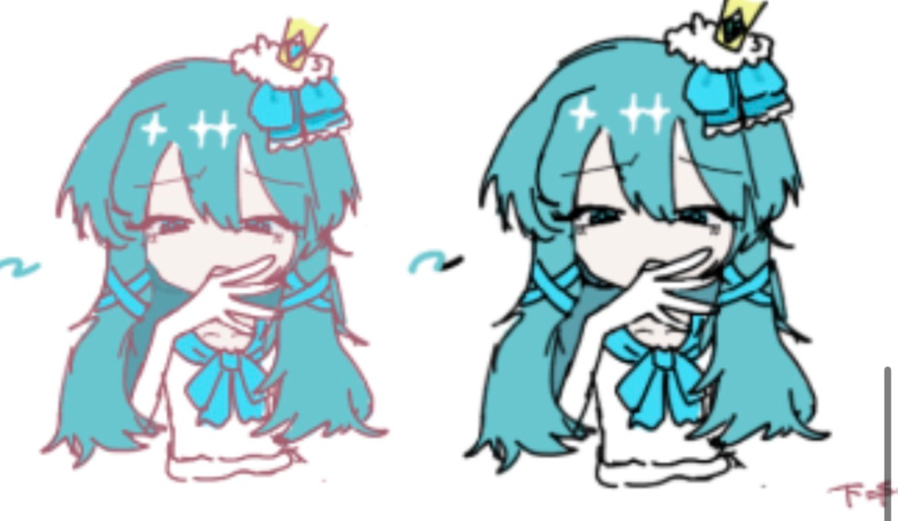 小6です。私の絵は成長しているでしょうか？ - 私はまだまだバランス