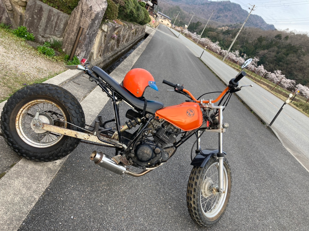 値下げ。修理出来る方。TW200 製作途中 【公式通販】