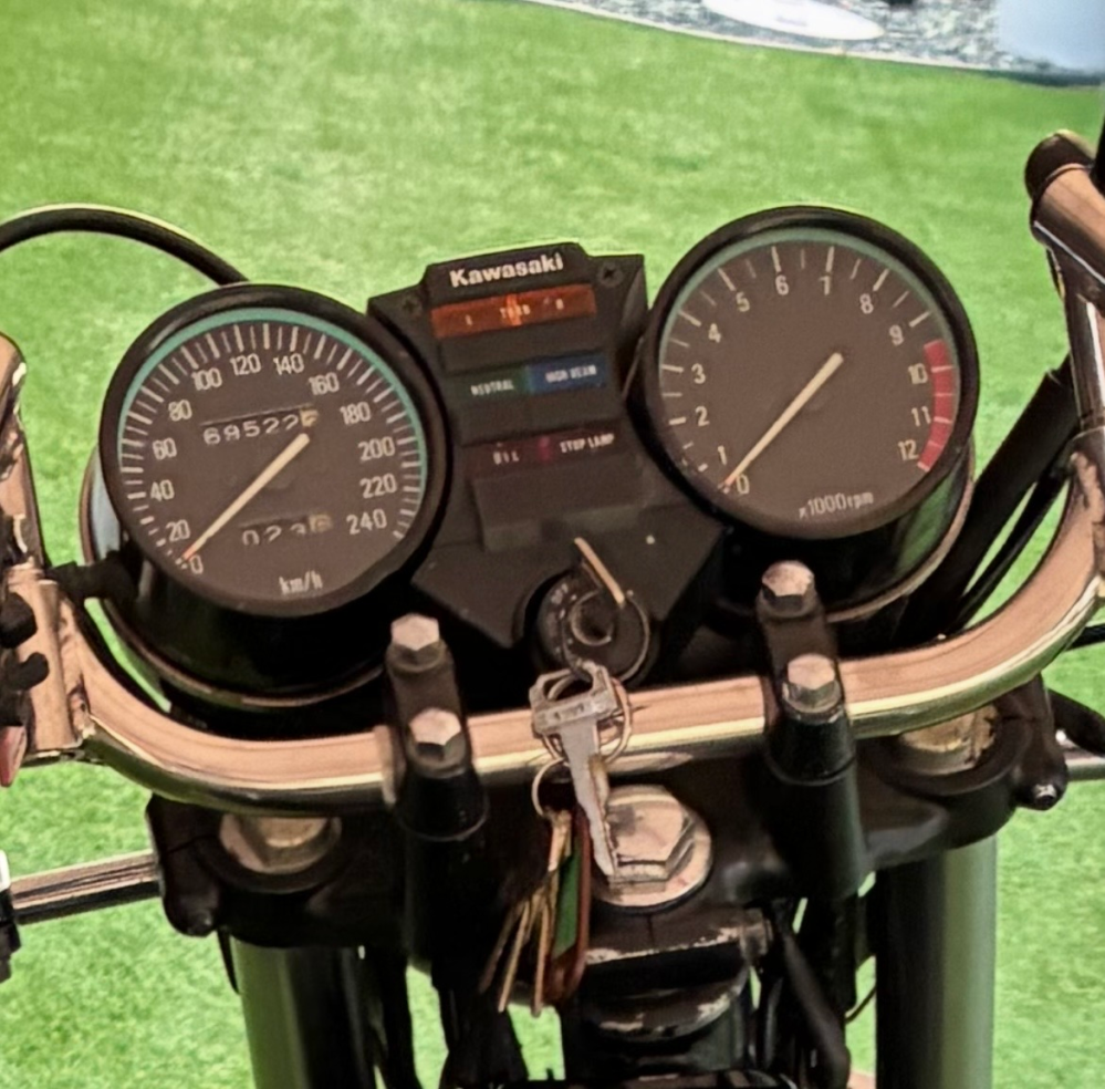 ザッパー（Z650）1979年式のメーターがZ750FX2型と同じよ - Yahoo