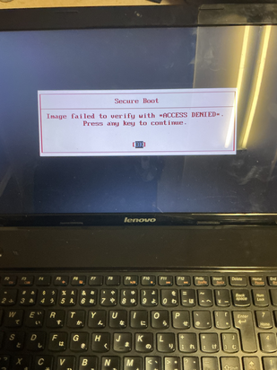 パソコンがいきなりこうなってしまいましたWindowsのISOファイルを
