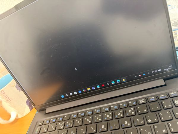 ネットマーブルランチャーを開こうとするとこのように真っ黒になった