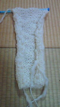 棒針編みについて質問です メリヤス編みのマフラーを作ってるのですが Yahoo 知恵袋