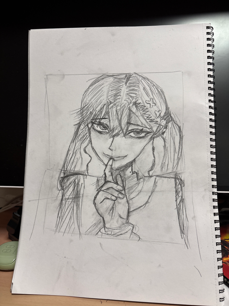 絵を習ったことがない中学生です自分なりに模写してみたのですが