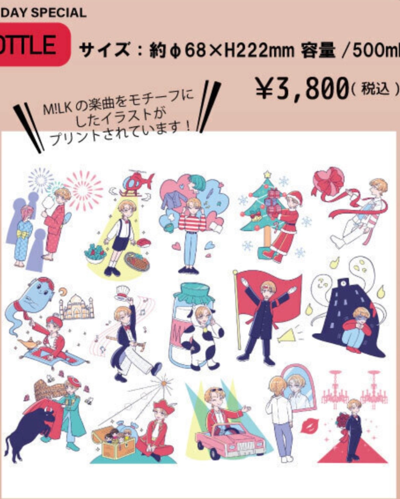 曽野舜太さんの22歳の生誕グッズのイラストについて。SONOSHUN